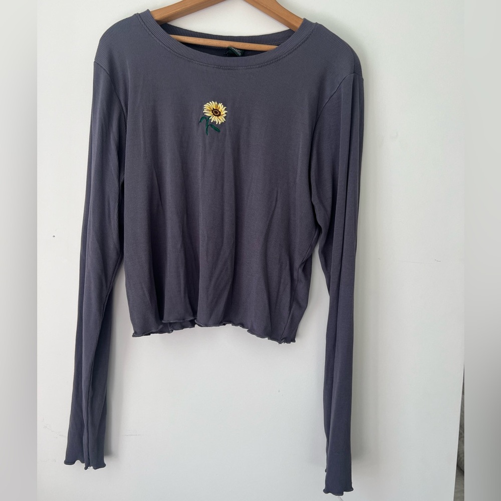 Wild Fable Embroidered Top